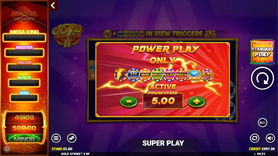Gold Strike II Rapid Fire Jackpots — screenshot 2