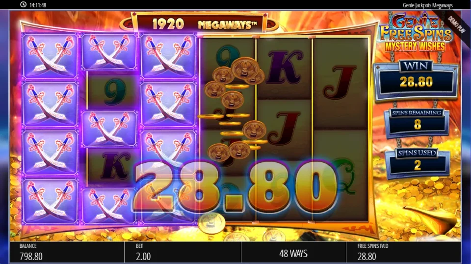 Genie Jackpots Megaways — screenshot 6