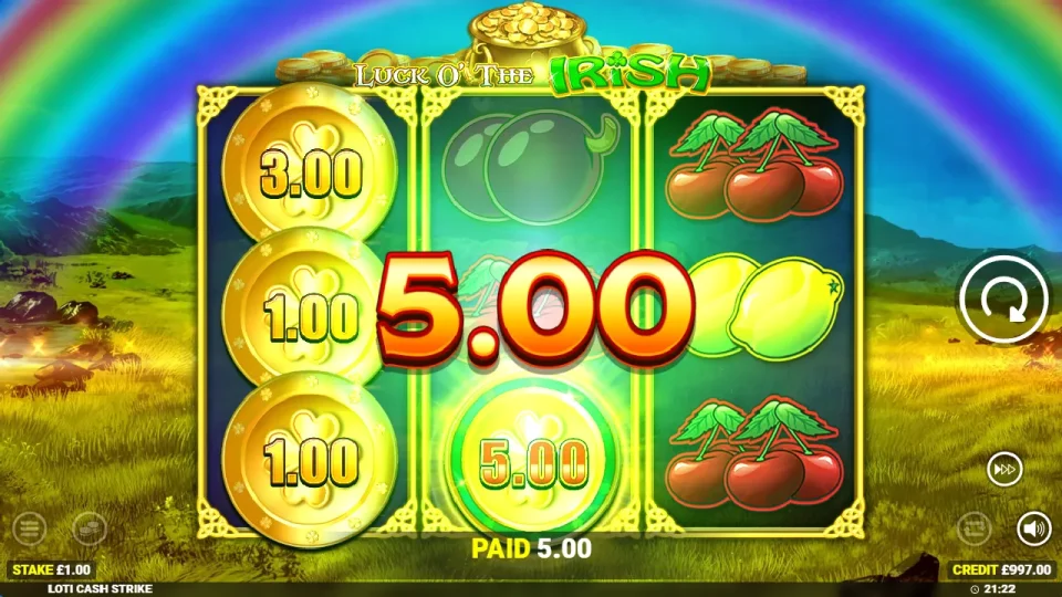 Luck O’ The Irish Cash Strike — screenshot 6