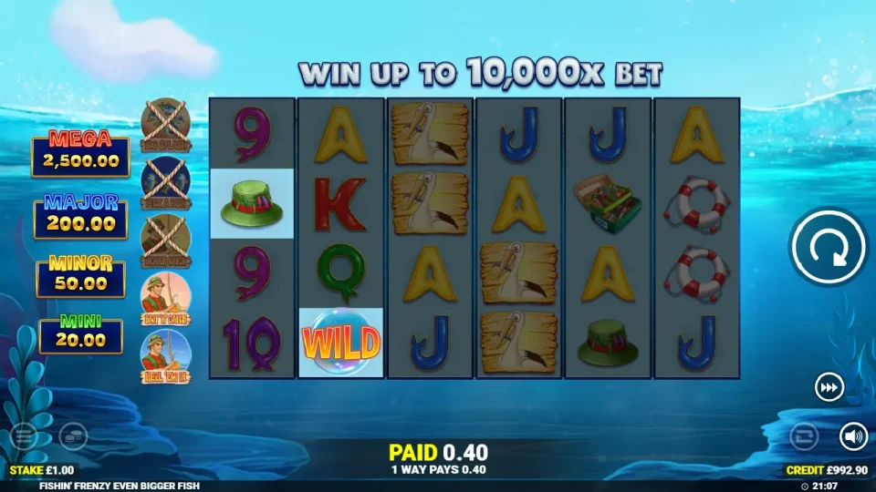 Fishin’ Frenzy Even Bigger Fish — screenshot 9
