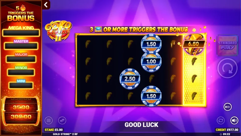Gold Strike II Rapid Fire Jackpots — screenshot 1