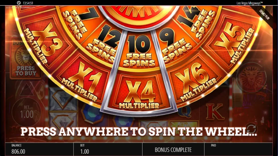 LeoVegas Megaways — screenshot 6