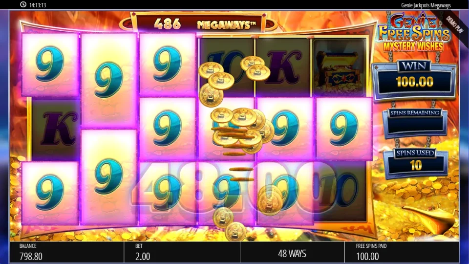 Genie Jackpots Megaways — screenshot 5