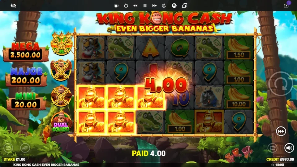 King Kong Cash Even Bigger Bananas — screenshot 7