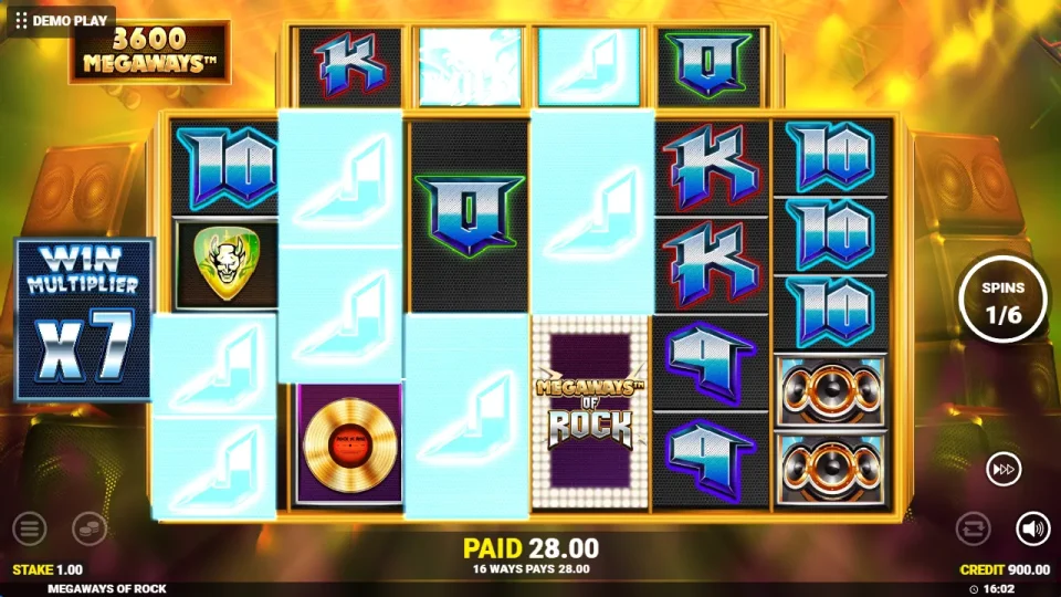 Megaways of Rock — screenshot 7