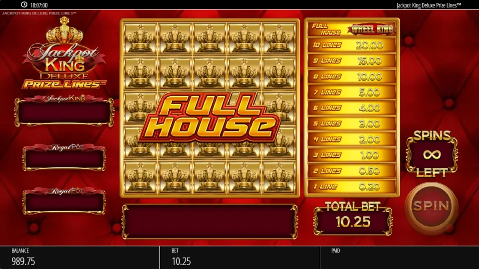 Jackpot King Deluxe Prize Lines — screenshot 5