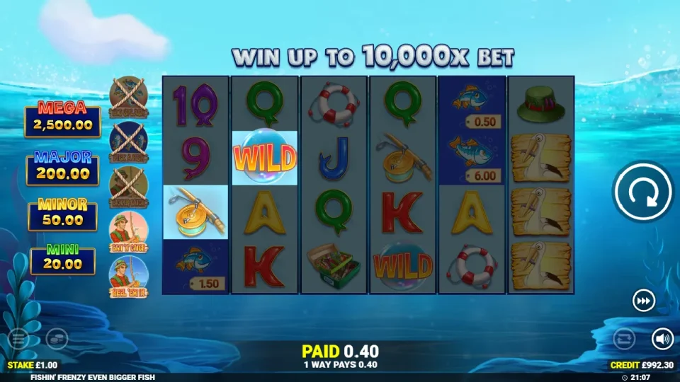 Fishin’ Frenzy Even Bigger Fish — screenshot 8
