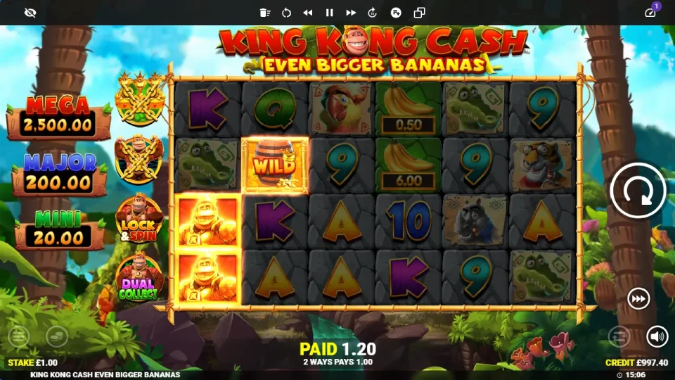 King Kong Cash Even Bigger Bananas — screenshot 8
