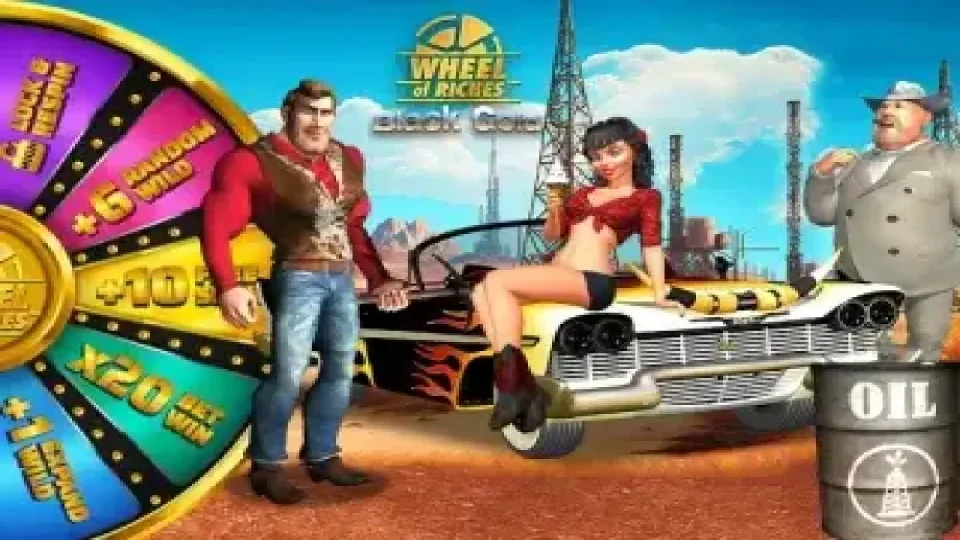 Black Gold Wheel of Riches — Slots by Capecod Gaming