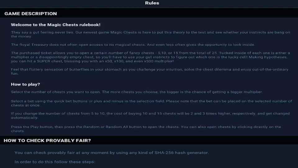 Magic Chests — screenshot 1