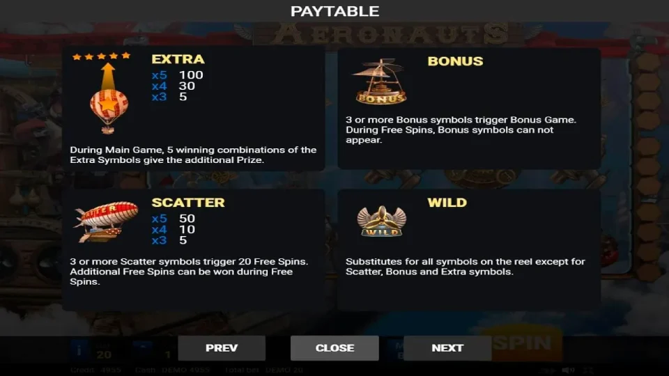 Aeronauts — screenshot 1