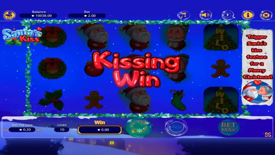 Santa’s Kiss — screenshot 2