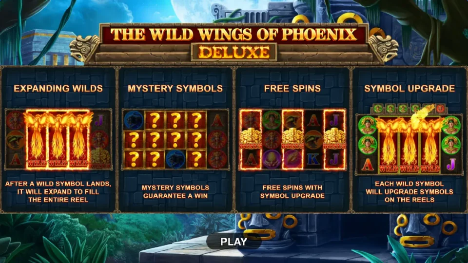 The Wild Wings of Phoenix Megaways — screenshot 1