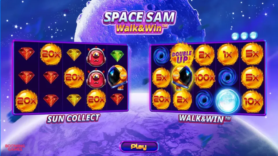 Space Sam Walk & Win — screenshot 2