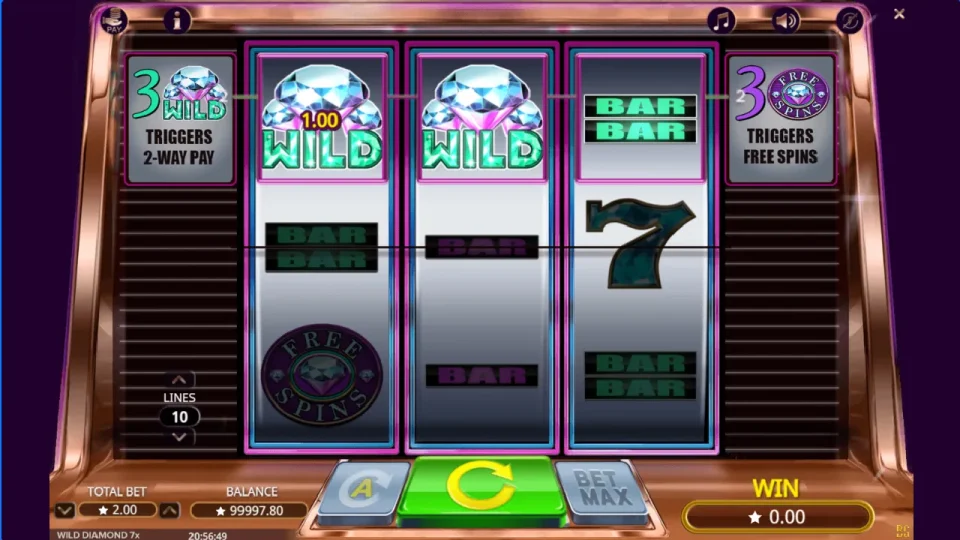 Wild Diamond 7x — screenshot 4