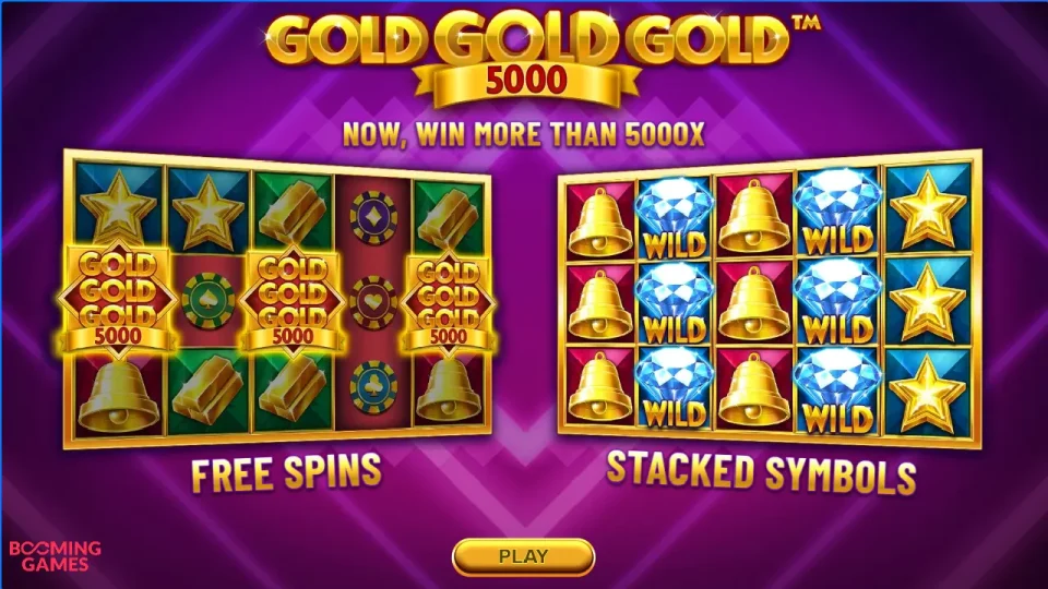 Gold Gold Gold 5000 — Slots by Booming Games