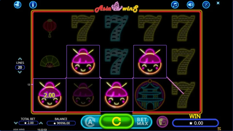 Asia Wins — screenshot 2