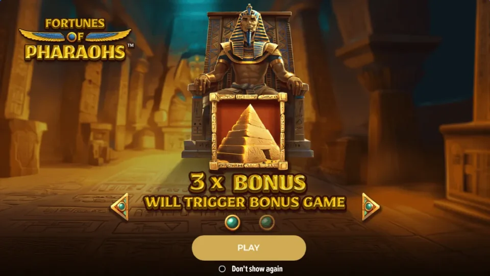 Fortunes of Pharaohs — screenshot 1