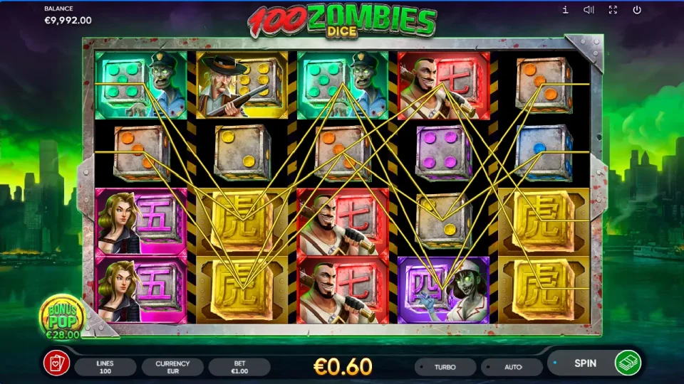 100 Zombies Dice — screenshot 1