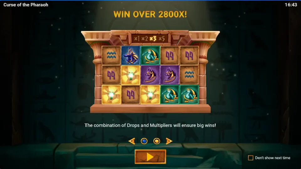 Curse of the Pharaoh — screenshot 1