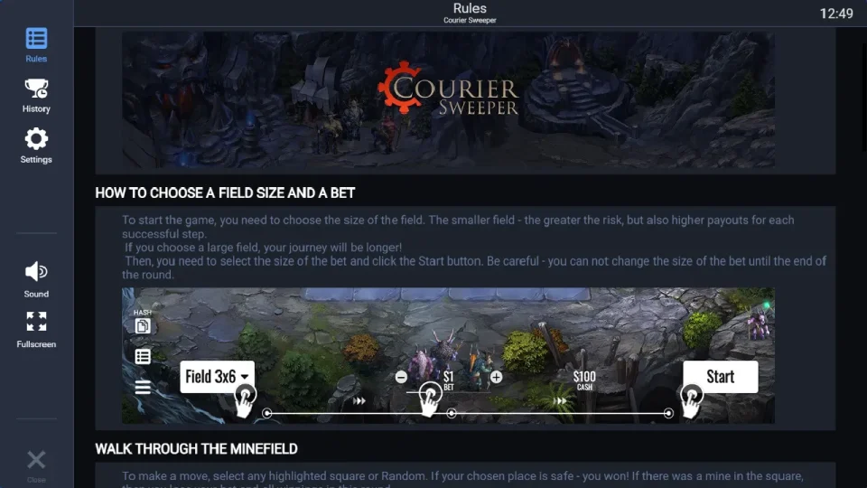 Courier Sweeper — screenshot 2