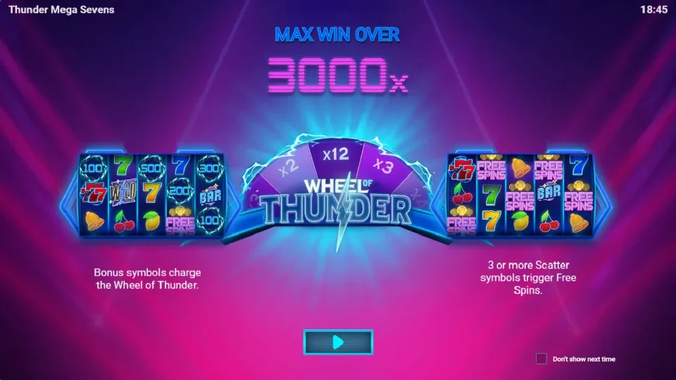 Thunder Mega Sevens — screenshot 1