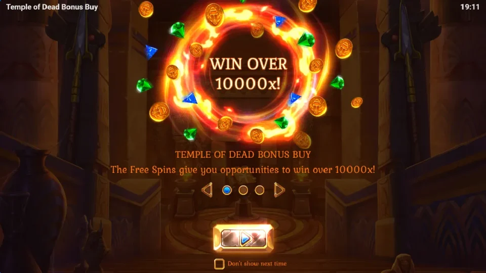 Temple of Dead Bonus Buy — screenshot 2
