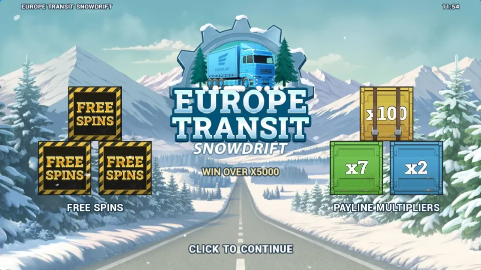 Europe Transit Snowdrift — screenshot 1