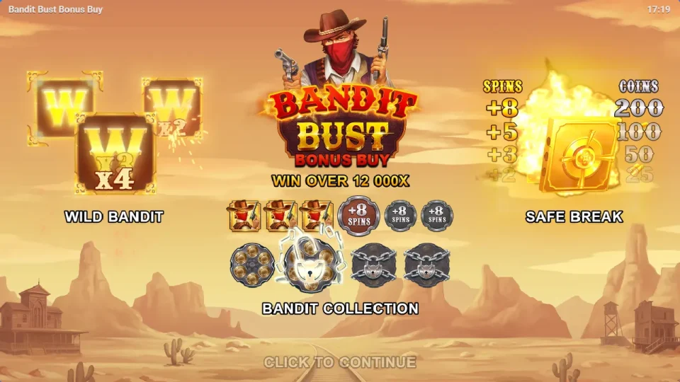 Bandit Bust Bonus Buy — screenshot 4