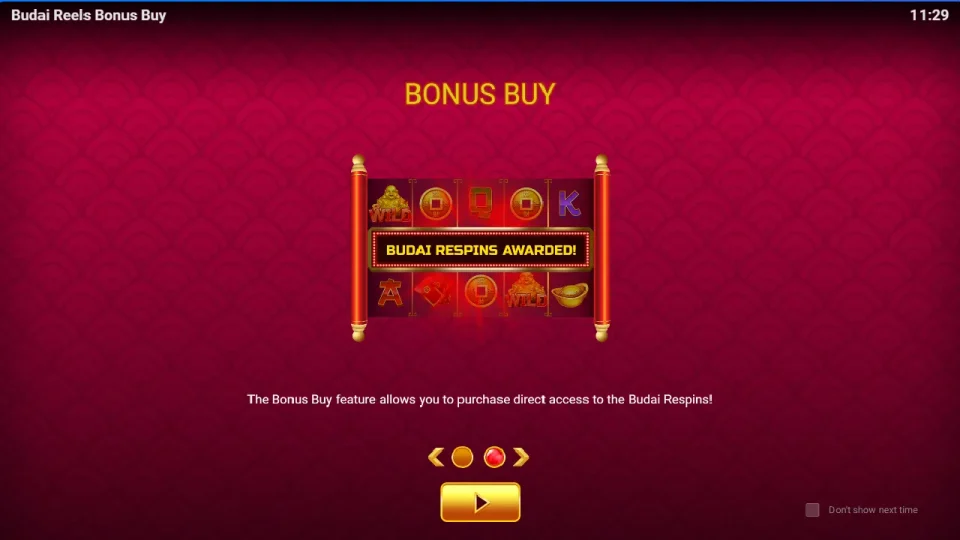 Budai Reels Bonus Buy — screenshot 1