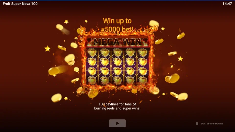 Fruit Super Nova 100 — screenshot 1