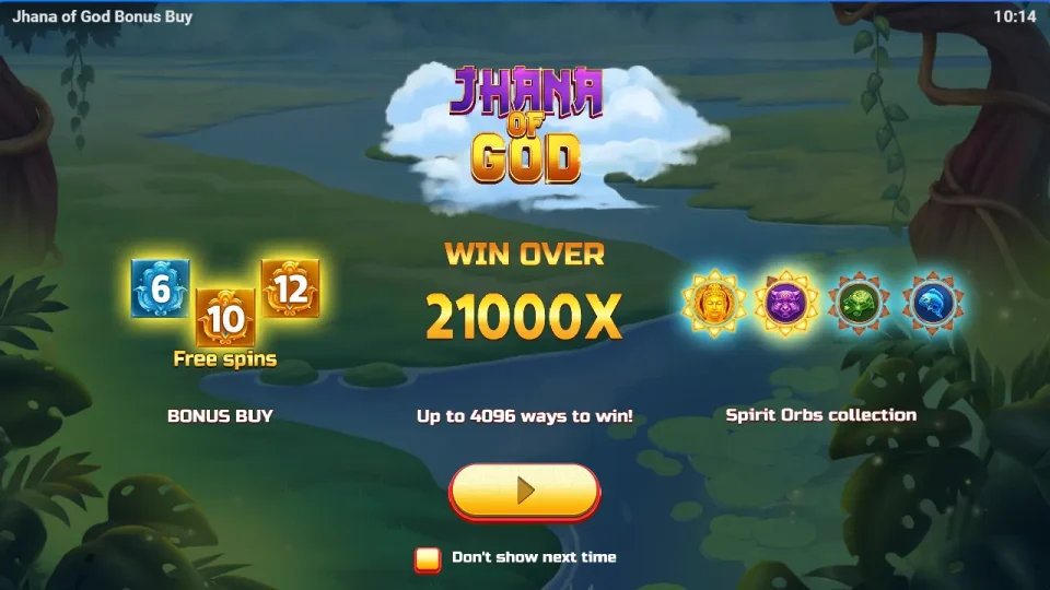 Jhana of God Bonus Buy — screenshot 1