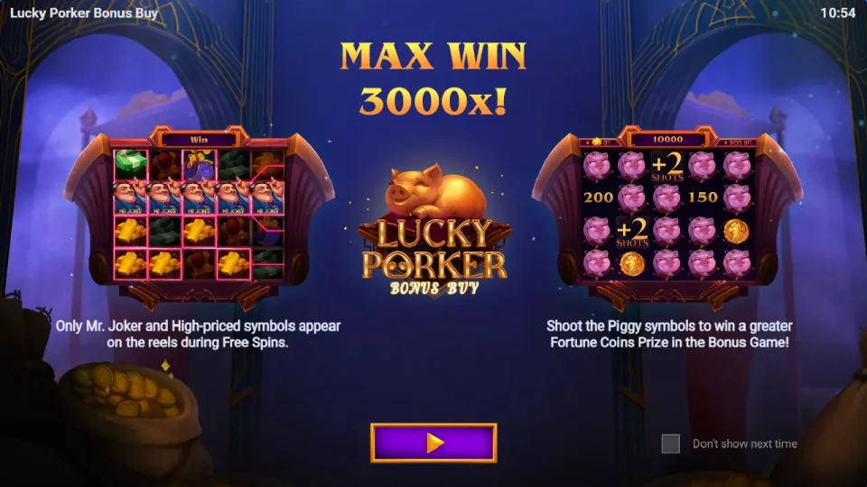 Lucky Porker Bonus Buy — screenshot 1