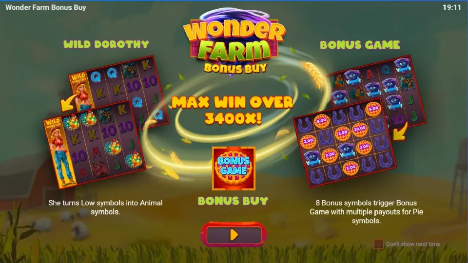 Wonder Farm Bonus Buy — screenshot 1