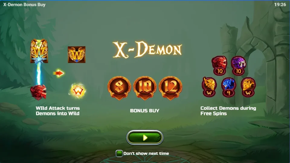 X-Demon Bonus Buy — screenshot 1