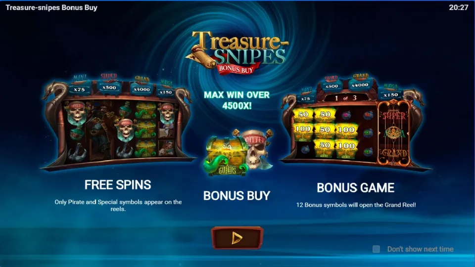 Treasure-snipes Bonus Buy — screenshot 1
