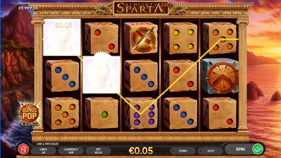 Almighty Sparta Dice — screenshot 1