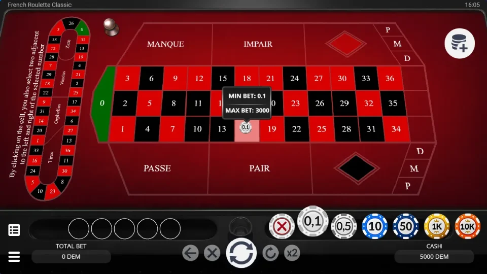 French Roulette Classic — screenshot 1
