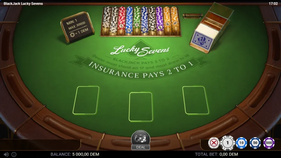 Blackjack: Lucky Sevens — screenshot 1
