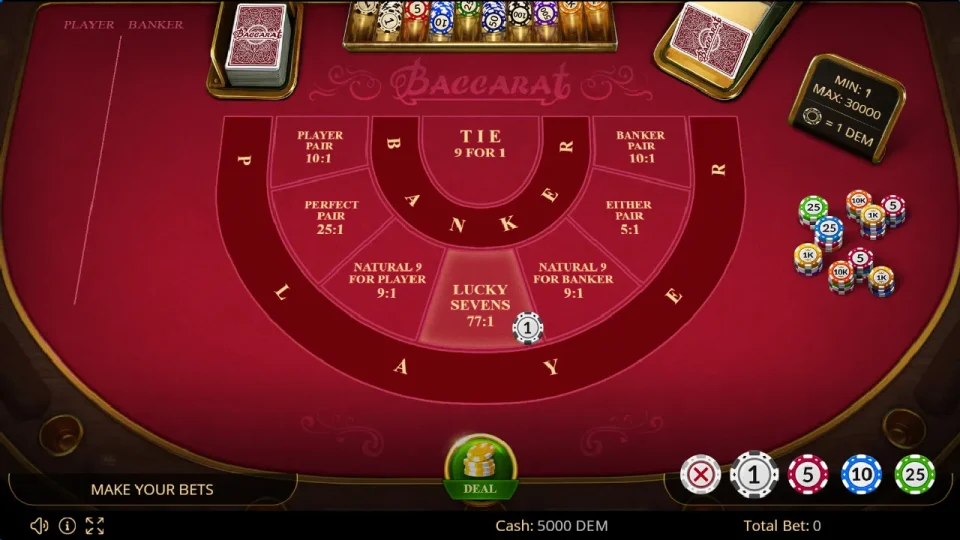 Baccarat 777 — screenshot 1
