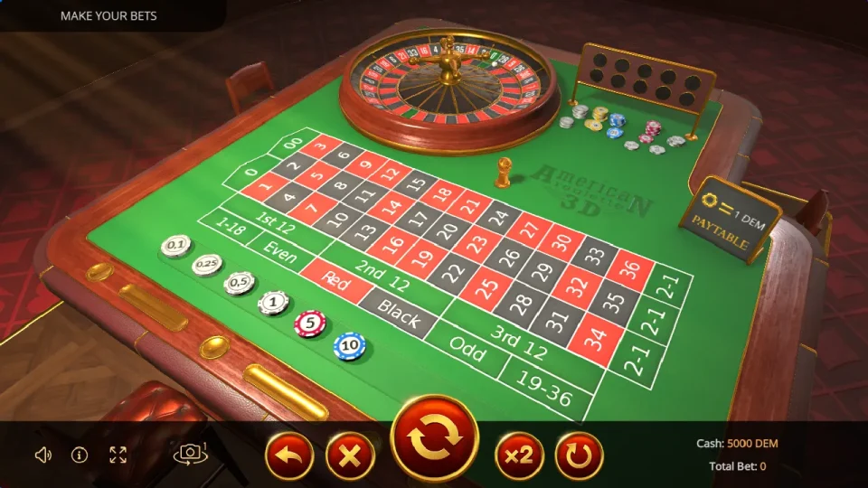 American Roulette 3D — screenshot 1