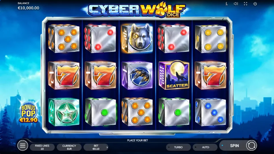 Cyber Wolf Dice — screenshot 1