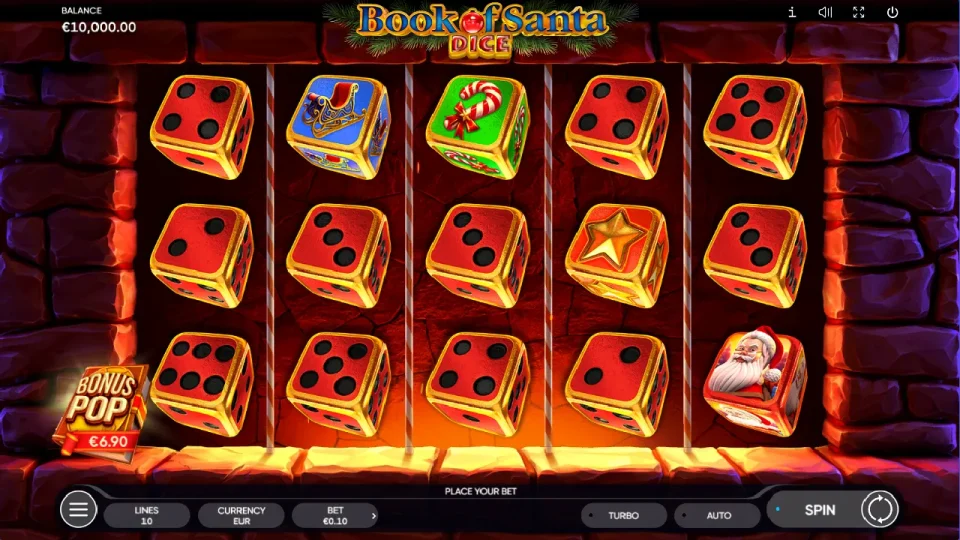 Book of Santa Dice — screenshot 1