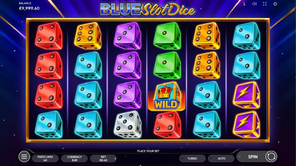 Blue Slot Dice — screenshot 1