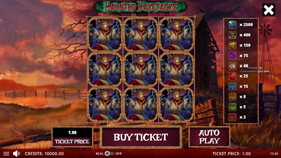 Haunted Haystacks Scratch-Off — screenshot 1