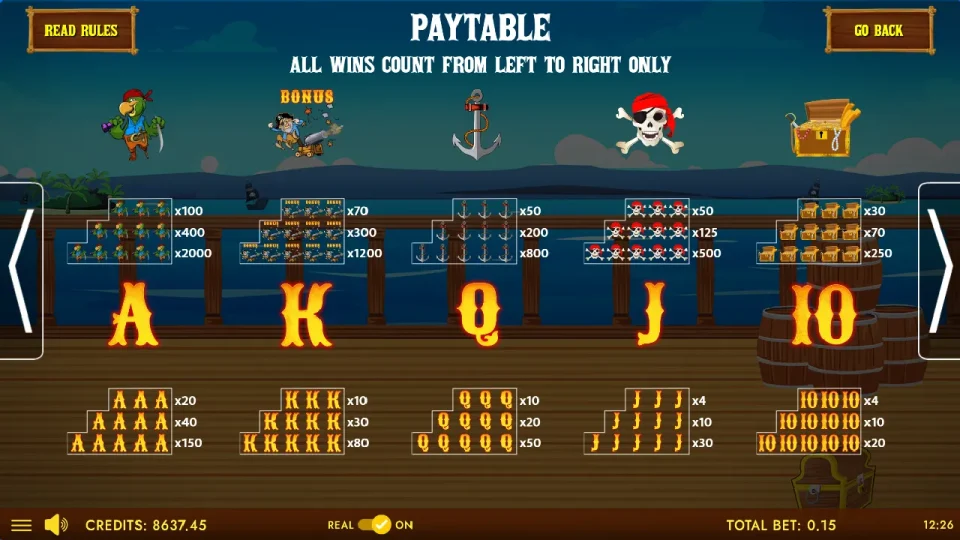 Pirates of Bonus Island Deluxe Adventures — screenshot 1