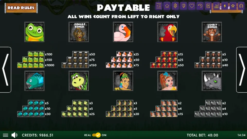 Ju Jungle Treasures — screenshot 1