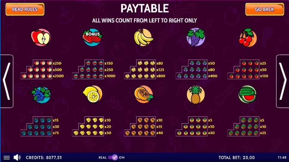 Fruit Party Non-Stop — screenshot 1