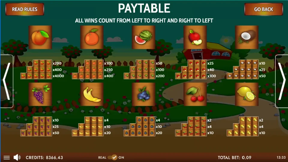 Fruity Fortune Deluxe — screenshot 1
