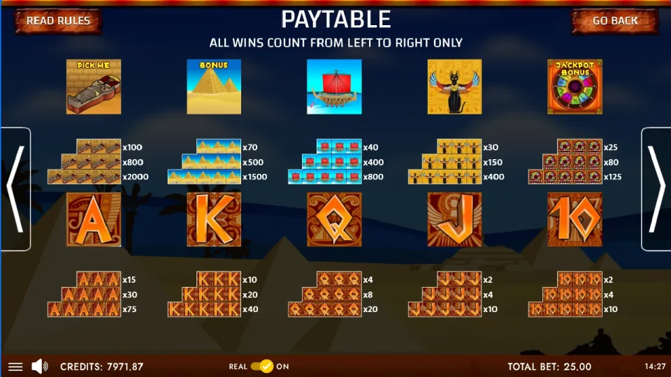 Cleopatra’s Ancient Treasure — screenshot 1